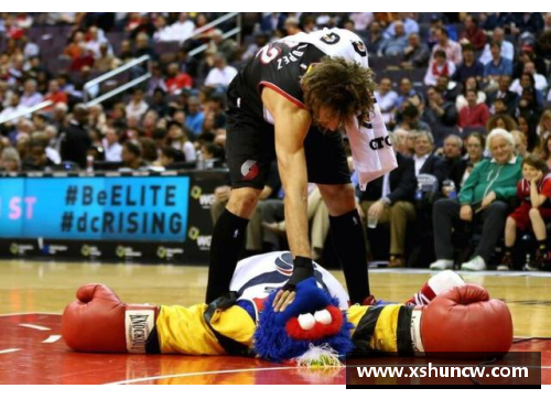 NBA吉祥物激烈冲突：场上的猛兽对决